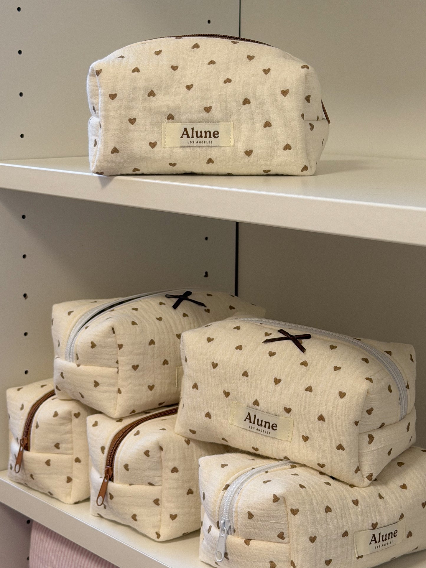 Almond Kiss Makeup Bag