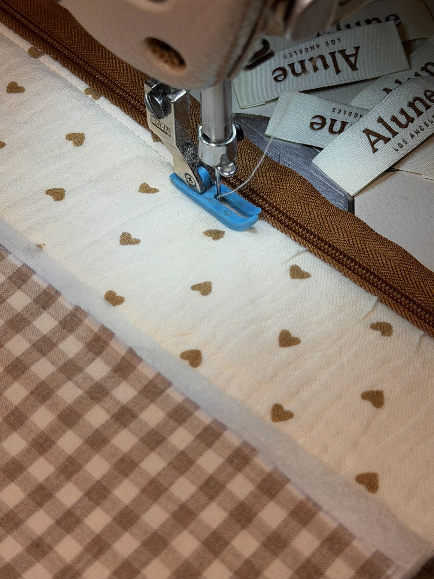 Almond Kiss Makeup Bag