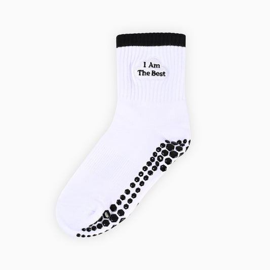 I Am The Best Grip Socks